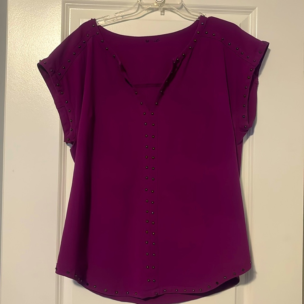 Bebe Large purple top.